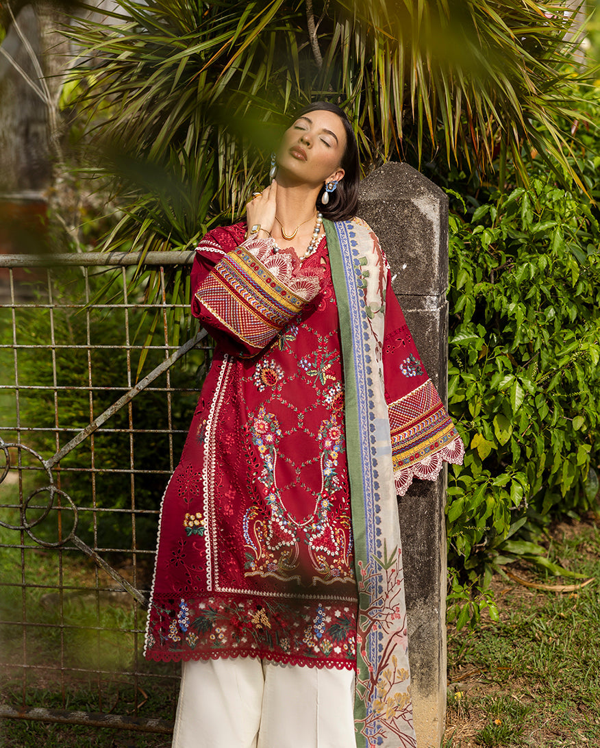 Esmel | Mon Tresor Luxe Lawn 26 | Merci Pour Tout by Esmel - Designer Dress - Type : Luxury Dress - Available at Libayah - 100% Original