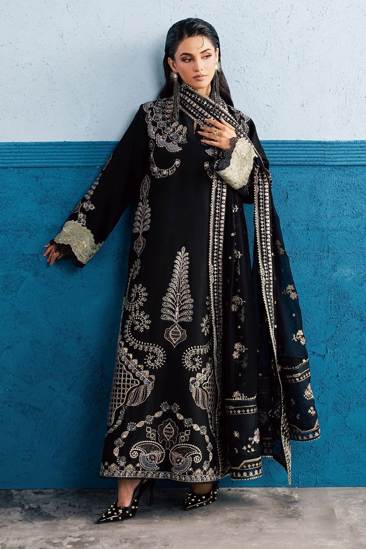 Nureh | Fancy Formal 26 | NP-825 by Nureh - Designer Dress  - Type : Ladies Clothes - Available at Libayah - 100% Original 