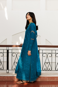 Emaan Adeel | Mirabelle Festive Luxury Lawn | FLORAISON by Emaan Adeel - Designer Dress  - Type : Ladies Clothes - Available at Libayah - 100% Original 