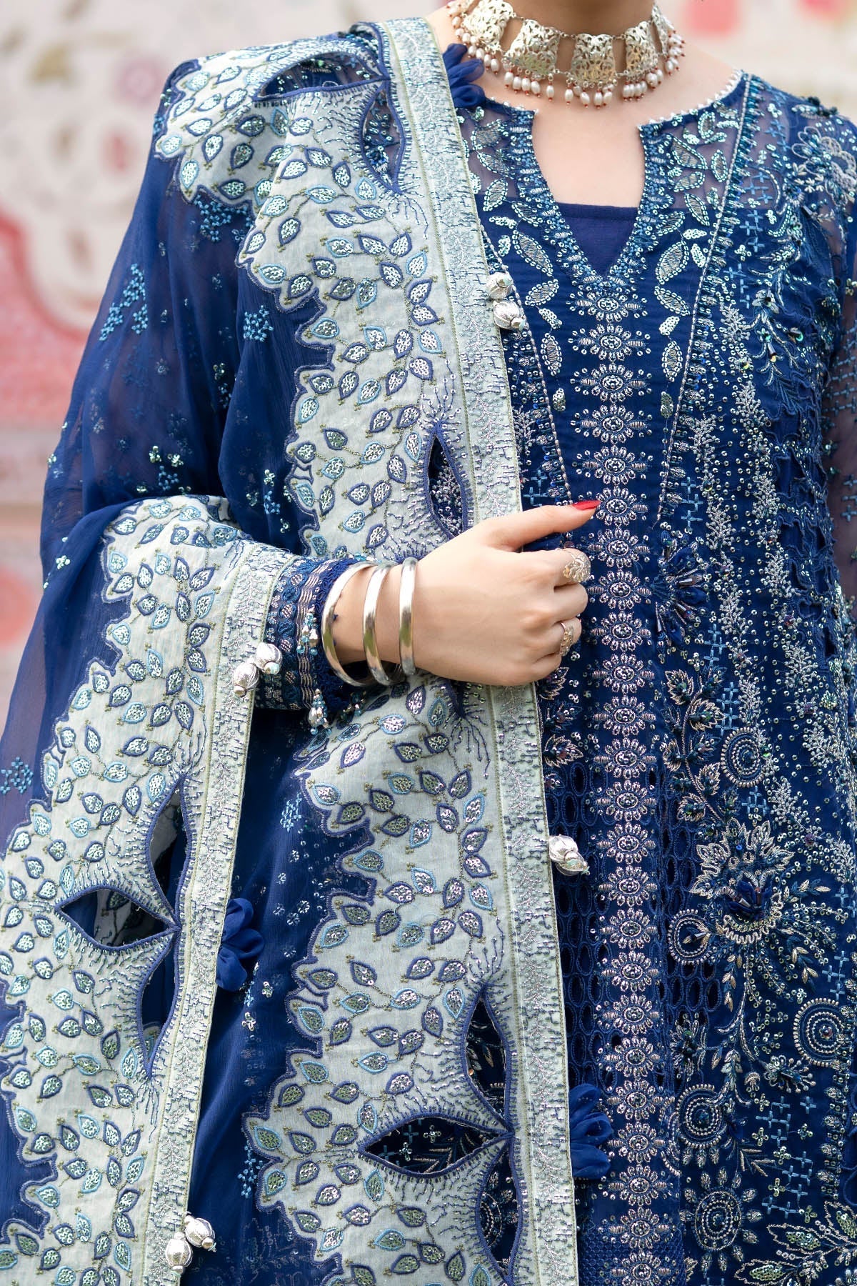 Nureh | Jhoomro Formals |NL-99 Mia by Nureh - Designer Dress  - Type : Ladies Clothes - Available at Libayah - 100% Original 