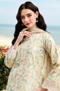 Farasha | Printed Essentials | Lush Cream by Farasha - Designer Dress - Type: Ladies Clothes - Available at Libayah - 100% Original