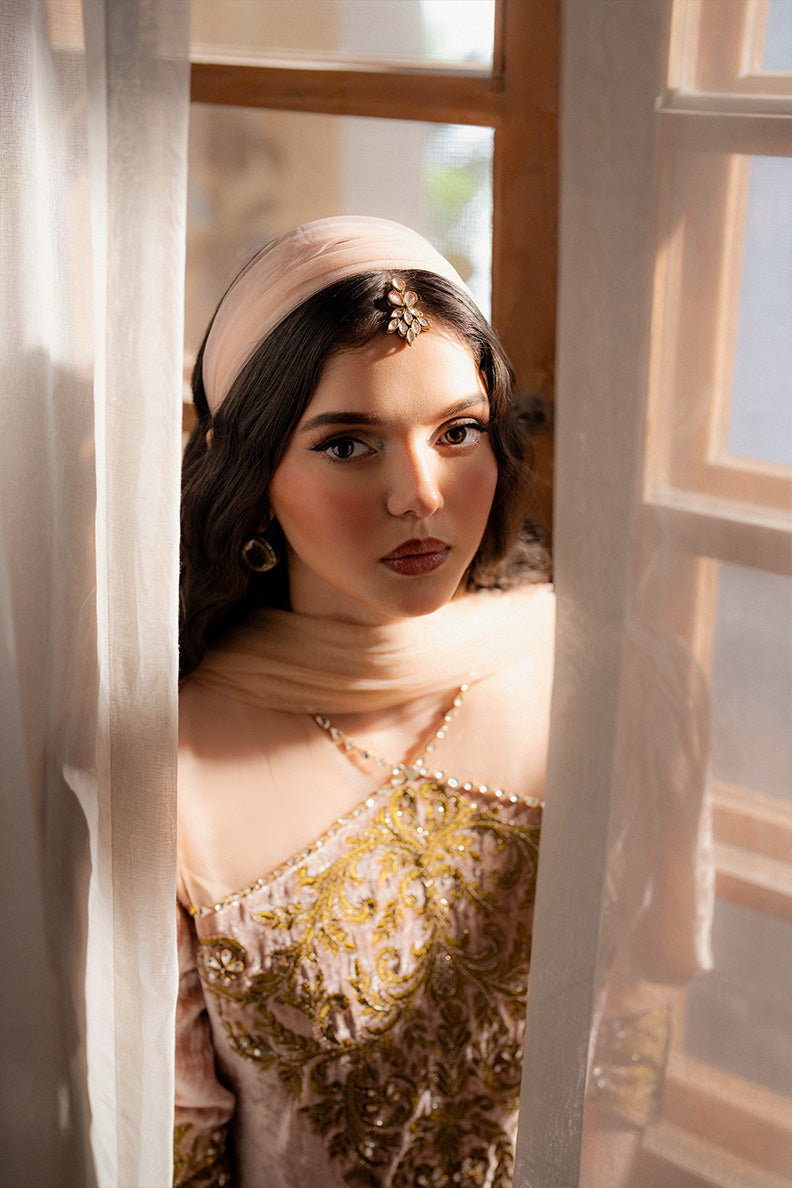 Caia | Luxury Velvet Edit 25 | Roselle (Pink) by Caia - Designer Dress - Type: Ladies Clothes - Available at Libayah - 100% Original