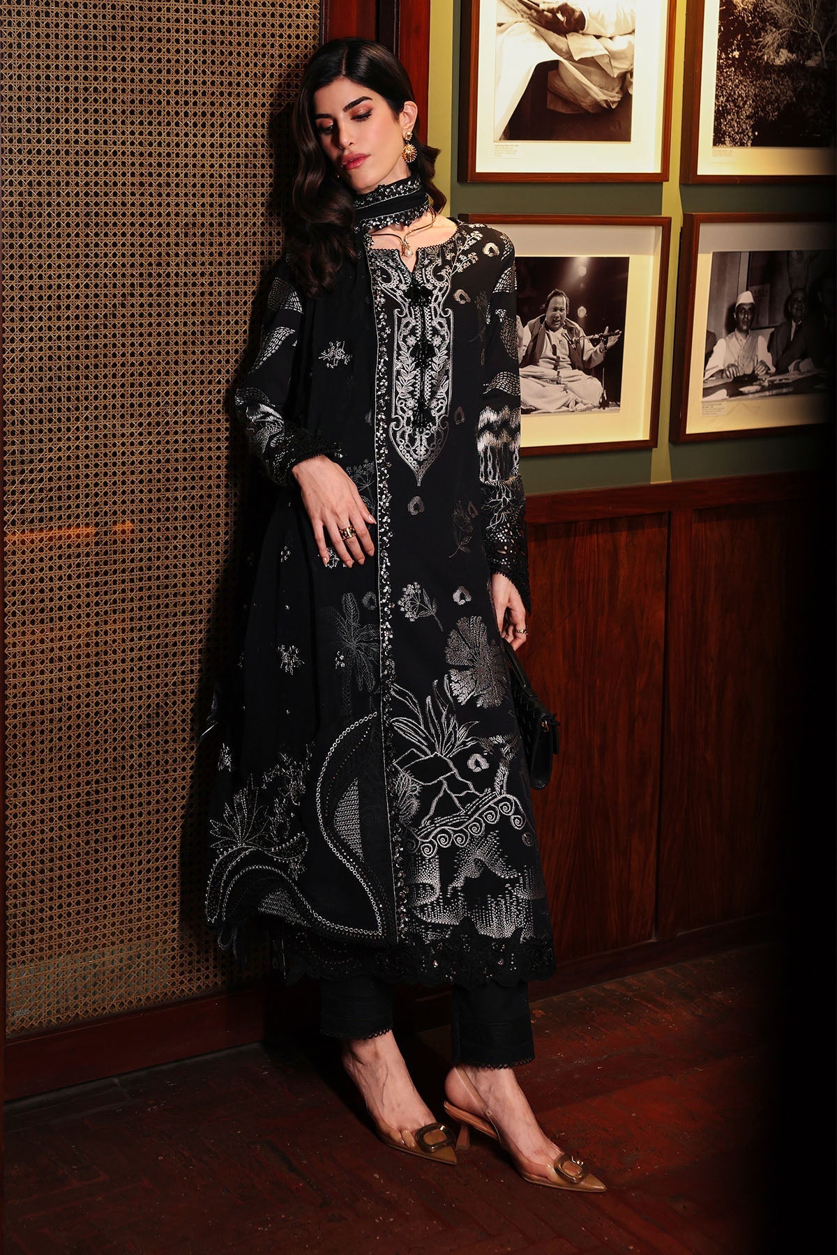 Nureh | Exclusive Jacquard | NE-227 - Designer Dress - Type : Ladies Clothes - Available at Libayah - 100% Original