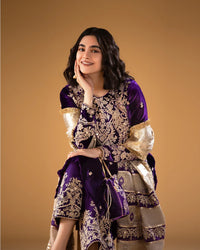 Faiza Saqlain | Luxury Formals | Madno by Faiza Saqlain - Designer Dress  - Type : Clothing - Available at Libayah - 100% Original 