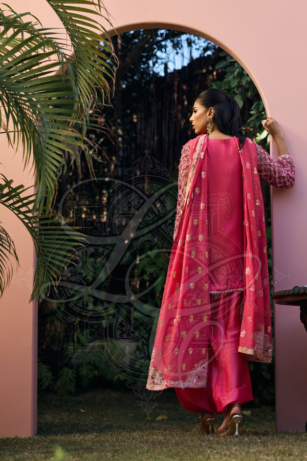 Afrozeh | Basic Pret 26 RTW | NACRE by Afrozeh - Designer Dress  - Type : Ladies Clothes - Available at Libayah - 100% Original 