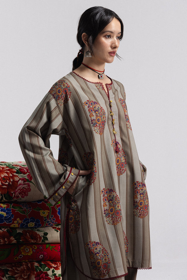 Zara ShahJahan | Coco Prints Winter 26 | Rania-4A by Zara ShahJahan - Designer Dress  - Type : Ladies Clothes - Available at Libayah - 100% Original 