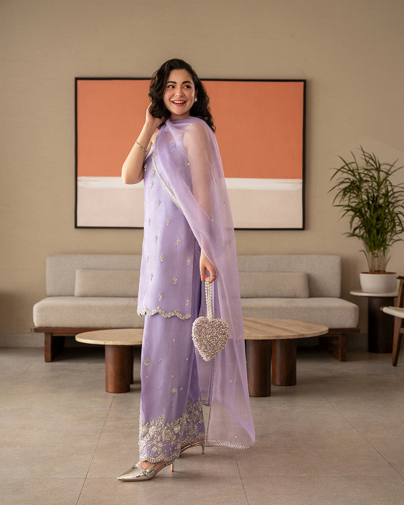 Faiza Saqlain | Reina Luxe | Renee by Faiza Saqlain - Designer Dress  - Type : Ladies Clothes - Available at Libayah - 100% Original 