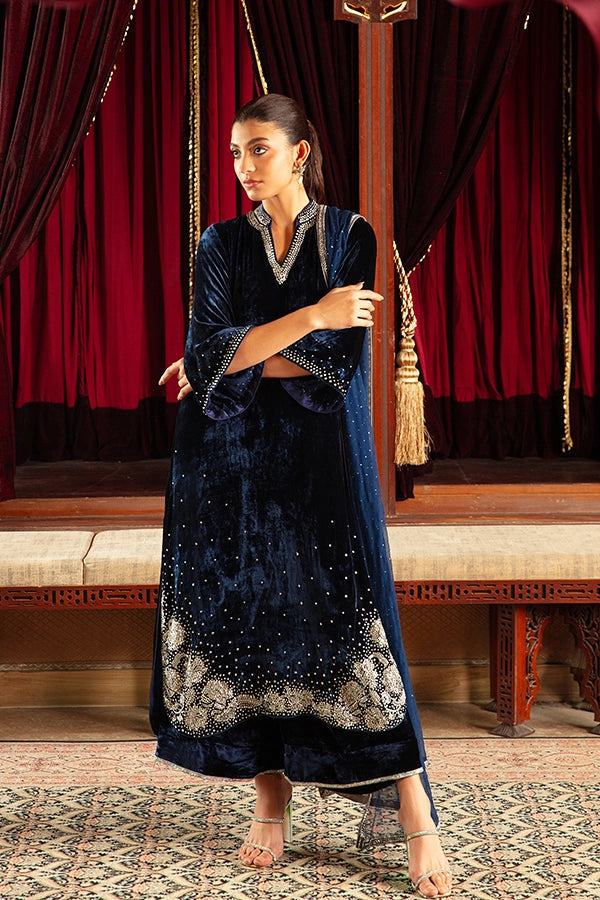 Laj | Velvets Formals | SIBEL by Laj - Designer Dress - Type: Ladies Clothes - Available at Libayah - 100% Original