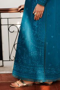 Emaan Adeel | Mirabelle Festive Luxury Lawn | FLORAISON by Emaan Adeel - Designer Dress  - Type : Ladies Clothes - Available at Libayah - 100% Original 