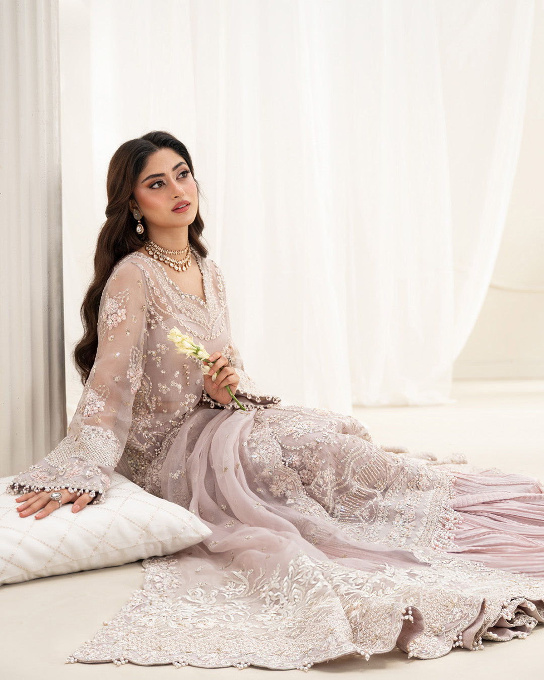 Faiza Saqlain | Rua Wedding Formals | Ela by Faiza Saqlain - Designer Dress  - Type : Ladies Clothes - Available at Libayah - 100% Original 