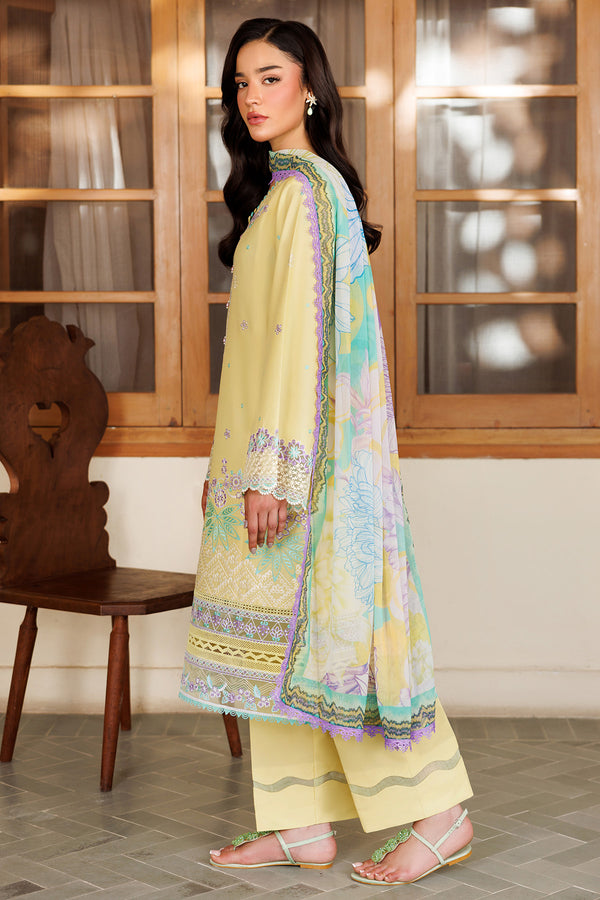 Farasha | Summer Weaves Embroidered Lawn | Daisy Dreams by Farasha - Designer Dress - Type: Ladies Clothes - Available at Libayah - 100% Original