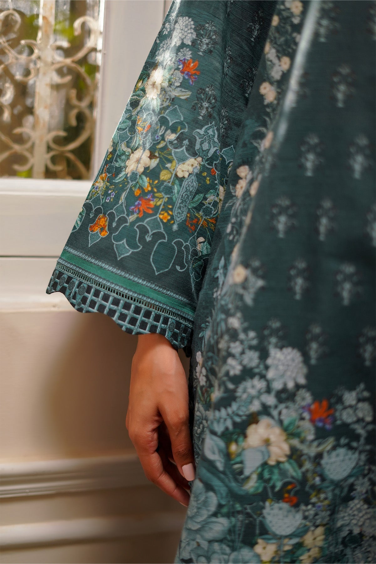 Sahar | Autumn Winter 2024 | Green Elixir by Sahar - Designer Dress - Type: Ladies Clothes - Available at Libayah - 100% Original