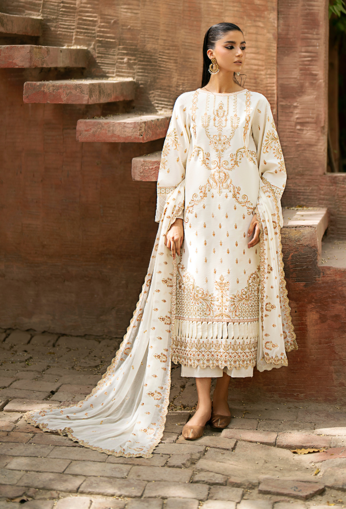 Humdum | Selin Lawn 25 | Selin - D02 by Humdum - Designer Dress - Type: Ladies Clothes - Available at Libayah - 100% Original