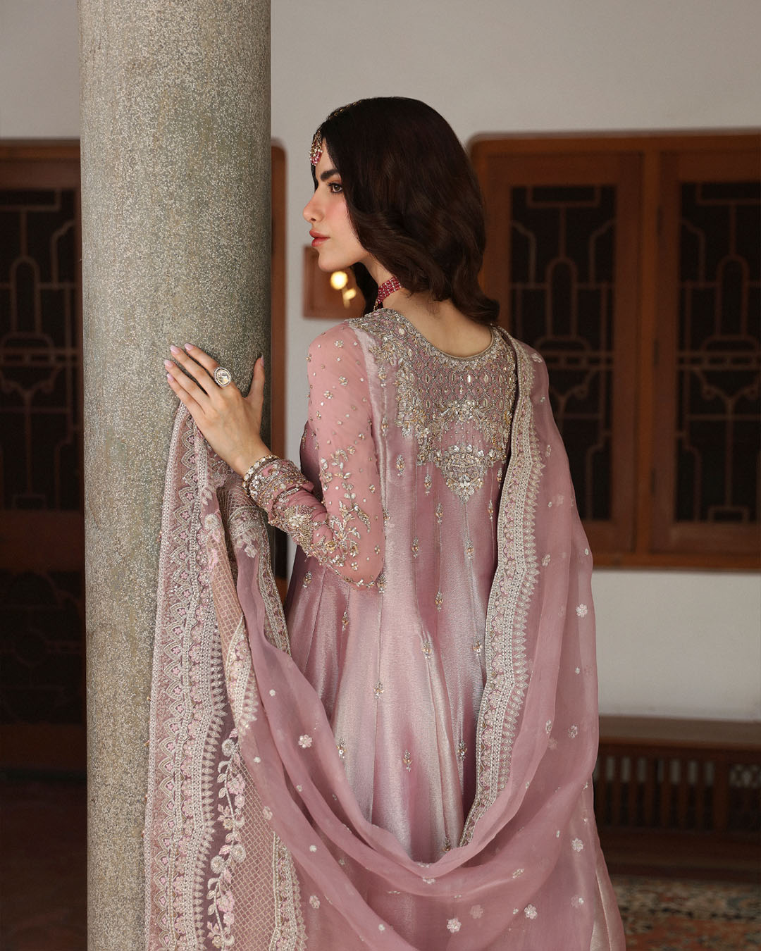 Faiza Saqlain | Mehermah Luxe Formals | Halina by Faiza Saqlain - Designer Dress - Type: Ladies Clothes - Available at Libayah - 100% Original
