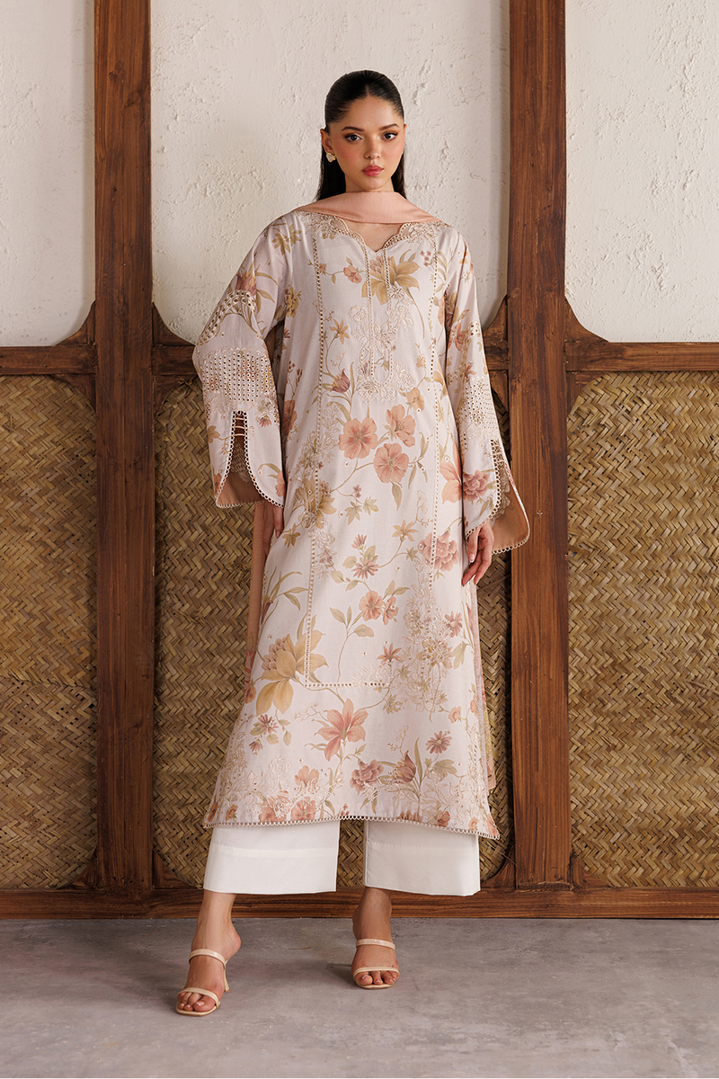 Iznik | Festive lawn 26 | IBE-05 Embroidered Lawn by Iznik - Designer Dress  - Type : Ladies Clothes - Available at Libayah - 100% Original 