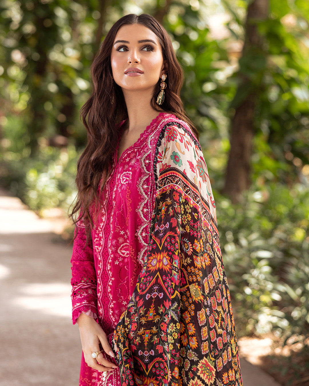 Faiza Saqlain | Zinnia Lawn 25 | Varda by Faiza Saqlain - Designer Dress - Type: Ladies Clothes - Available at Libayah - 100% Original