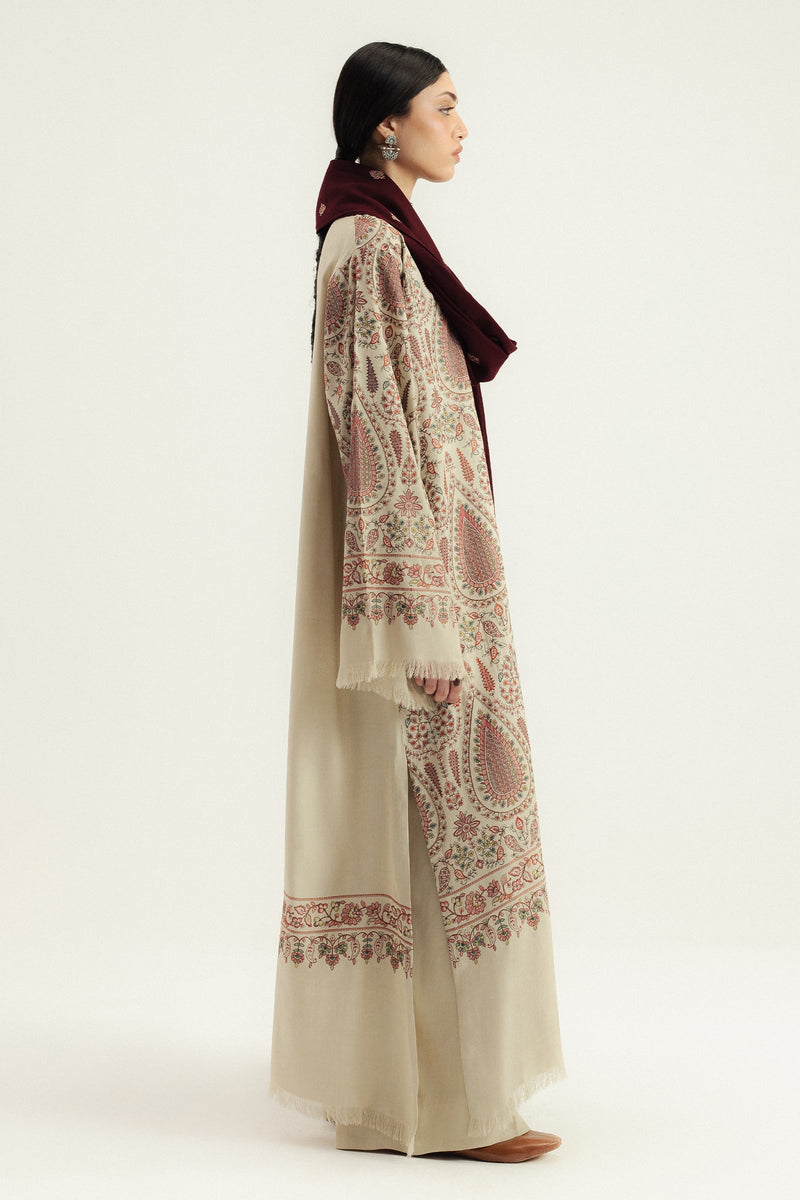Kel – authentic Pakistani dress from the Zara Shahjahan Winter 25 collection for women in the UK.
