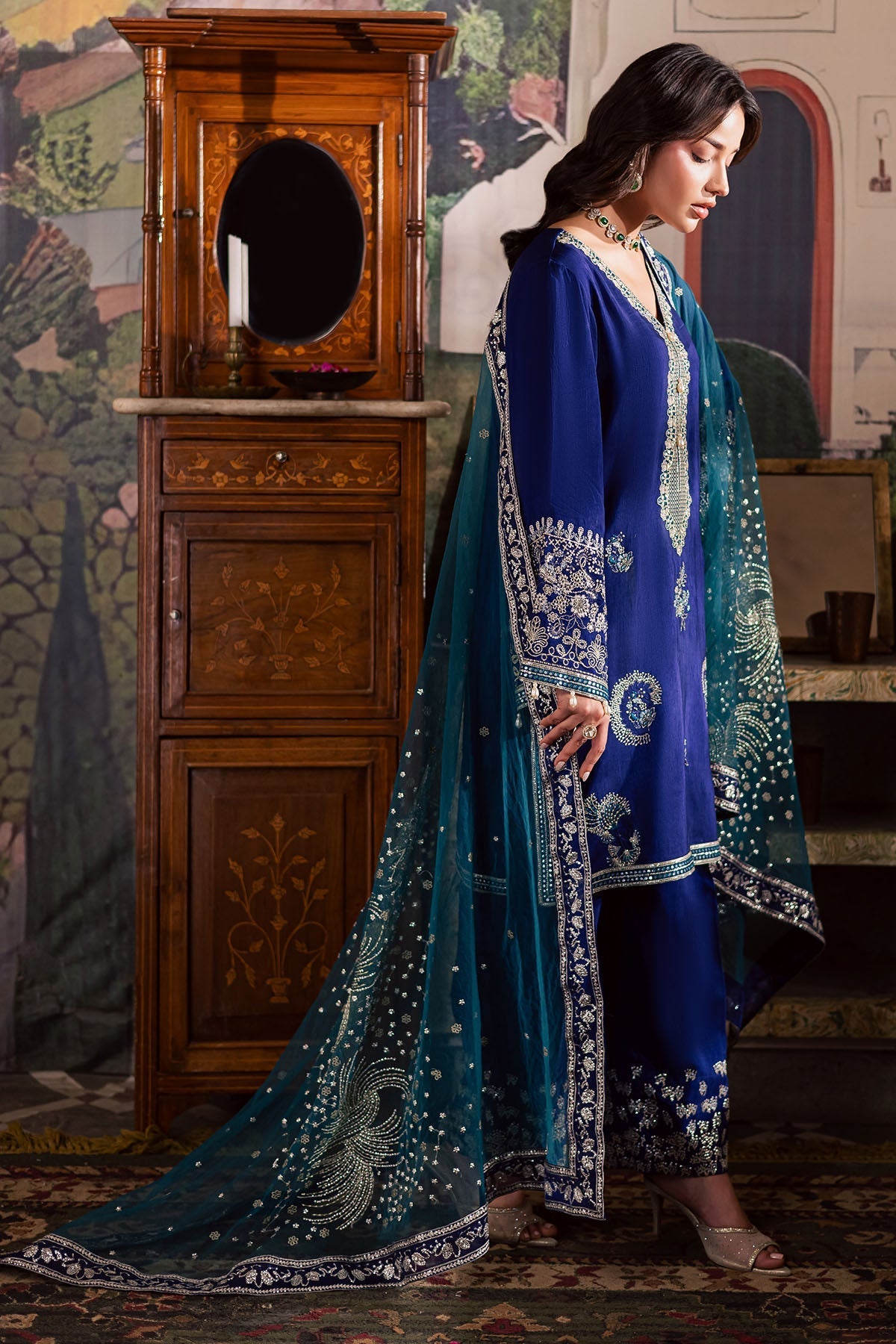 Nureh | Nur Mahal | NE-192 by Nureh - Designer Dress - Type : Ladies Clothes - Available at Libayah - 100% Original 