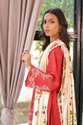 Sahar | Autumn Winter 2024 | Sunset Rust by Sahar - Designer Dress - Type: Ladies Clothes - Available at Libayah - 100% Original