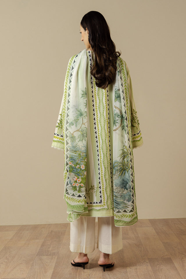 Zara Shahjahan | Coco Prints 26 | Nerine-1A by Zara Shahjahan - Designer Dress  - Type : Ladies Clothes - Available at Libayah - 100% Original 