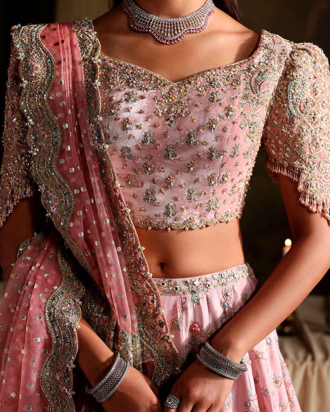 Faiza Saqlain | Zaeva Wedding Formals |Vanna by Faiza Saqlain - Designer Dress  - Type : Ladies Clothes - Available at Libayah - 100% Original 