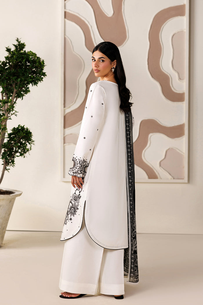Farasha | Summer Melody 26 | Moonlight White by Farasha - Designer Dress  - Type : Ladies Clothes - Available at Libayah - 100% Original 