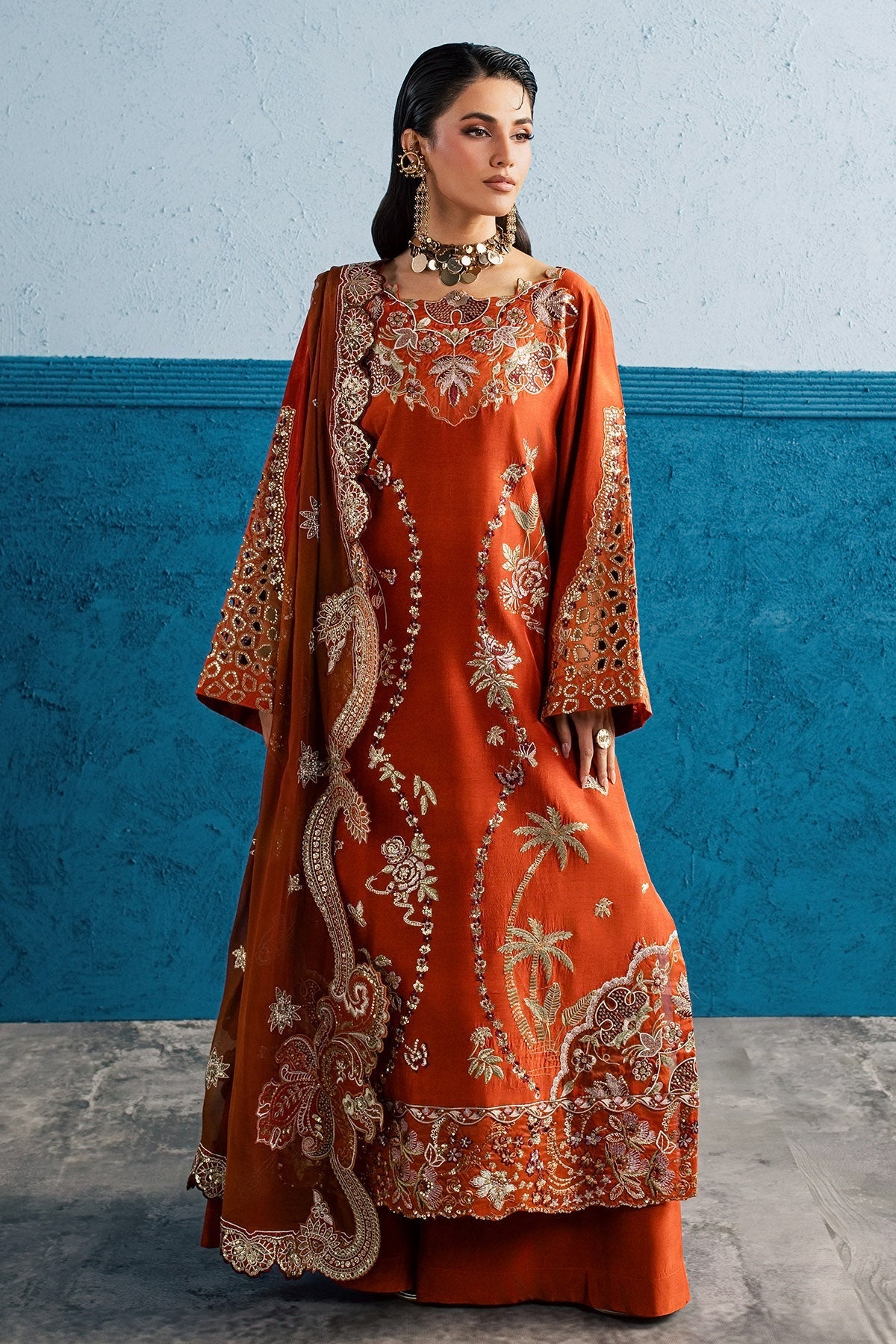 Nureh | Fancy Formal 26 | NP-827 by Nureh - Designer Dress  - Type : Ladies Clothes - Available at Libayah - 100% Original 