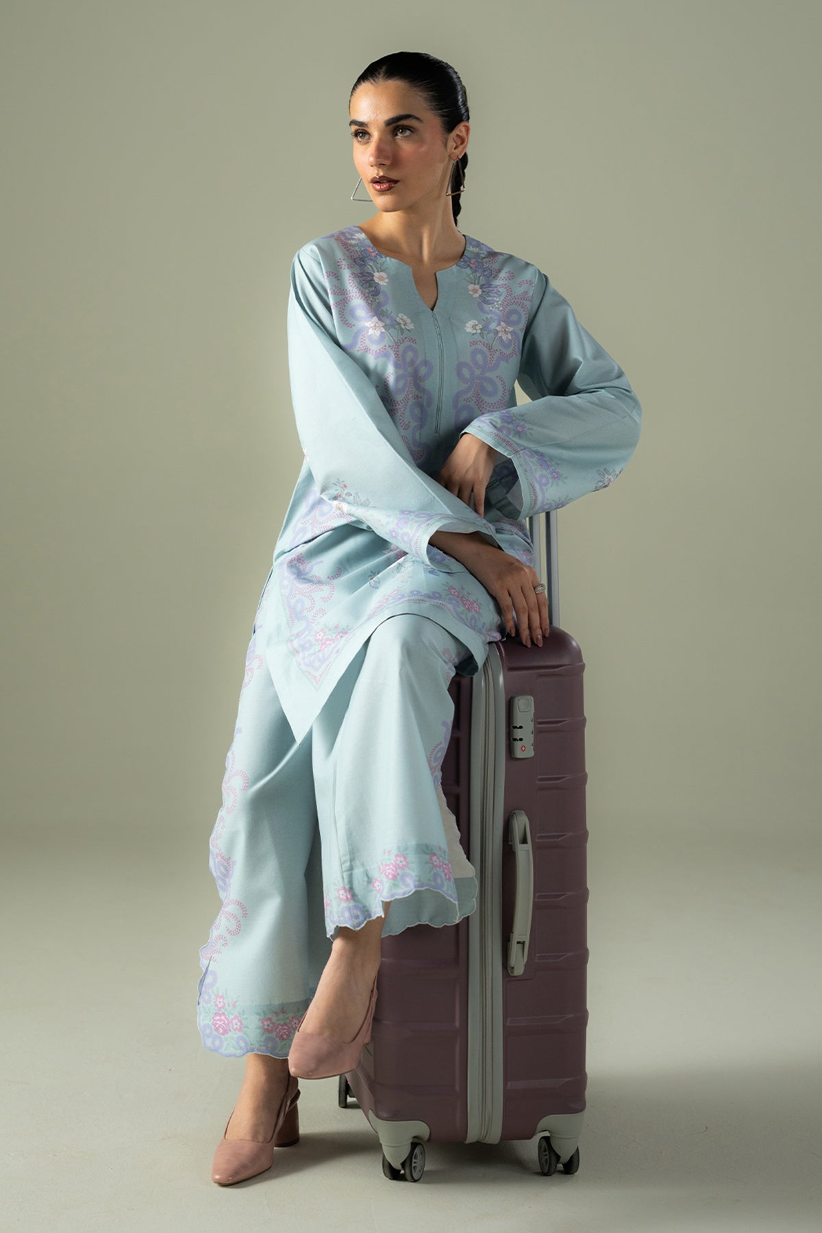 Afrozeh | Coords 25 | Misty by Afrozeh - Designer Dress  - Type : Ladies Clothes - Available at Libayah - 100% Original 