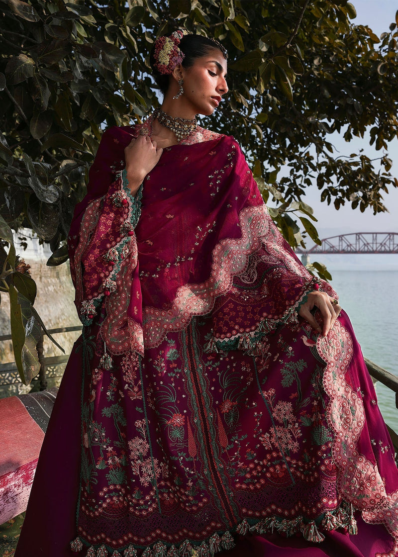 Hussain Rehar | Kalabagh Luxury Lawn 26 | Anjas by Hussain Rehar - Designer Dress  - Type : Ladies Clothes - Available at Libayah - 100% Original 