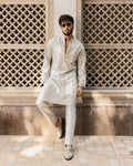 Pakistani Menswear | Faiza Saqlain | Bishr by Faiza Saqlain - Designer Dress - Type: MensWear - Available at Libayah - 100% Original