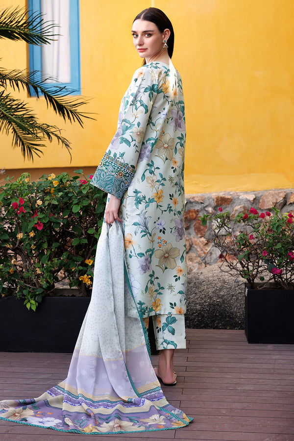 Farasha | Printed Essentials | Aqua Sparkle by Farasha - Designer Dress - Type: Ladies Clothes - Available at Libayah - 100% Original