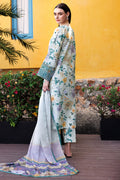 Farasha | Printed Essentials | Aqua Sparkle by Farasha - Designer Dress - Type: Ladies Clothes - Available at Libayah - 100% Original