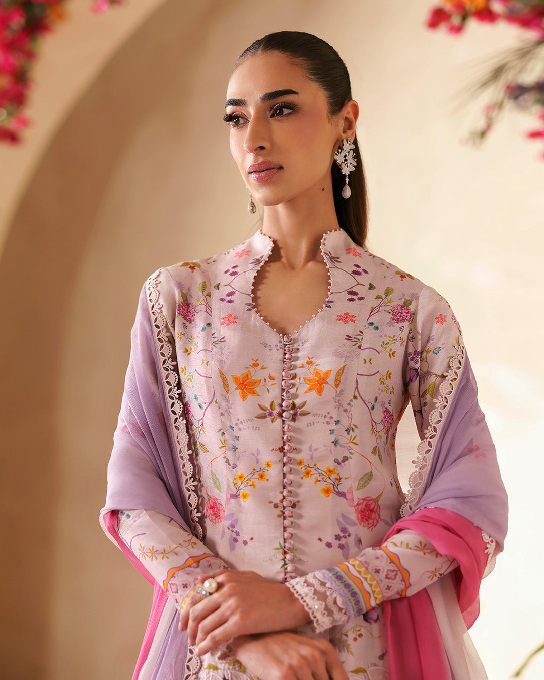 Faiza Saqlain | Serina Luxe | Inas by Faiza Saqlain - Designer Dress  - Type : Ladies Clothes - Available at Libayah - 100% Original 