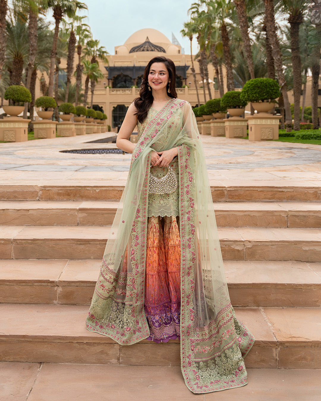 Faiza Saqlain | AYA - Unstitched Luxury Lawn '26 | Eldira by Faiza Saqlain - Designer Dress  - Type : Ladies Clothes - Available at Libayah - 100% Original 