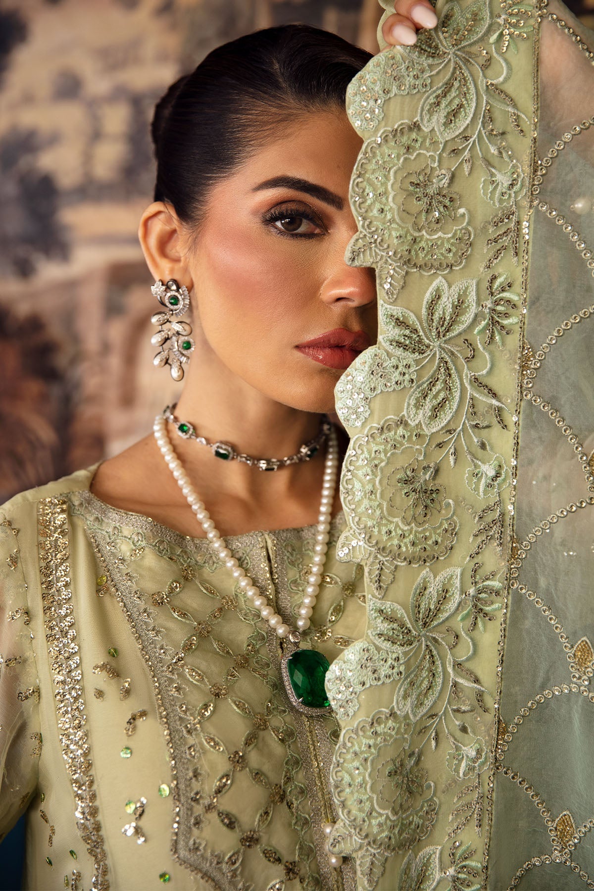 Nureh | Elanora Formal 24 | NEL-50-Meadow by Nureh - Designer Dress - Type: Ladies Clothes - Available at Libayah - 100% Original