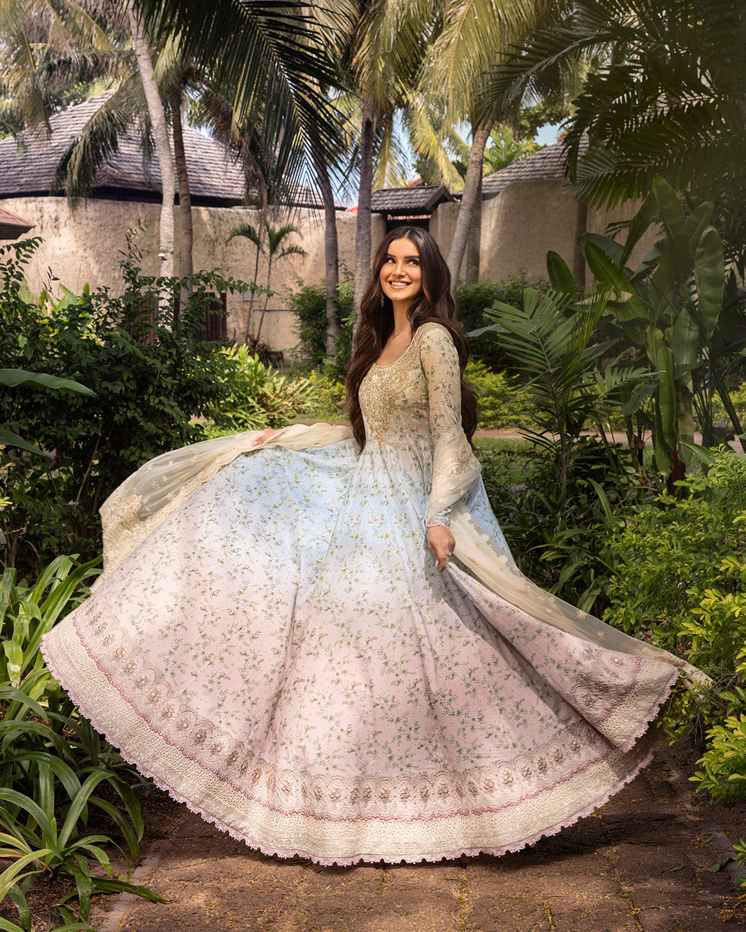 Faiza Saqlain | Zinnia Lawn 25 | Freesia by Faiza Saqlain - Designer Dress - Type: Ladies Clothes - Available at Libayah - 100% Original