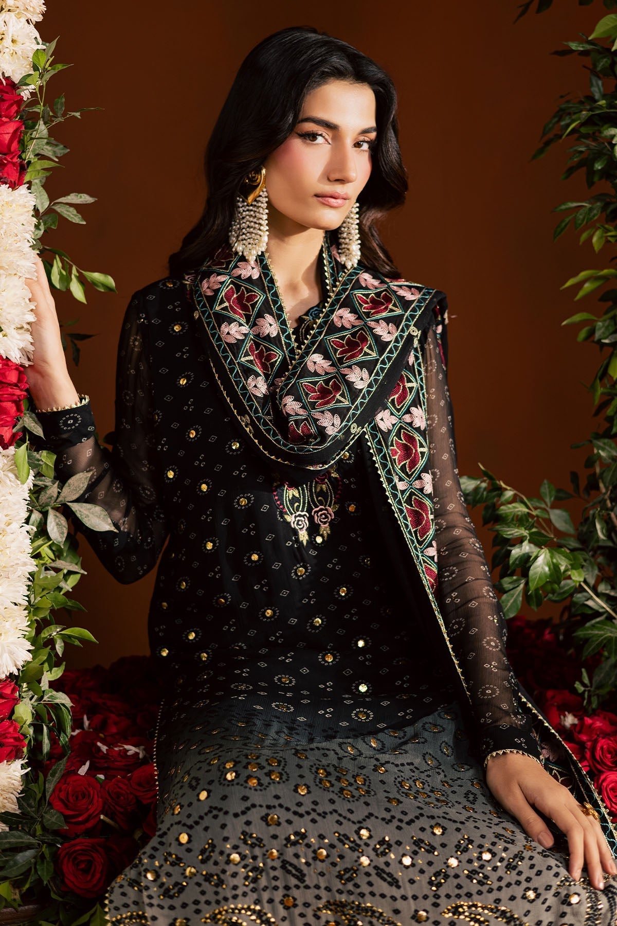 Nureh | Mukeshkari Formals | MK-24 - Designer Dress - Type : Ladies Clothes - Available at Libayah - 100% Original