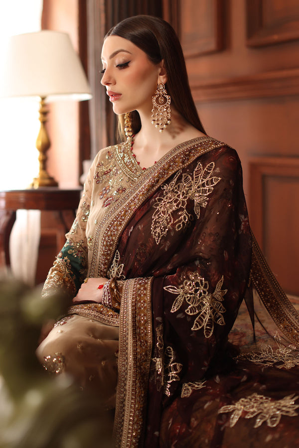 Nureh | Alfaaz Formals | NL-91 by Nureh - Designer Dress - Type : Ladies Clothes - Available at Libayah - 100% Original 