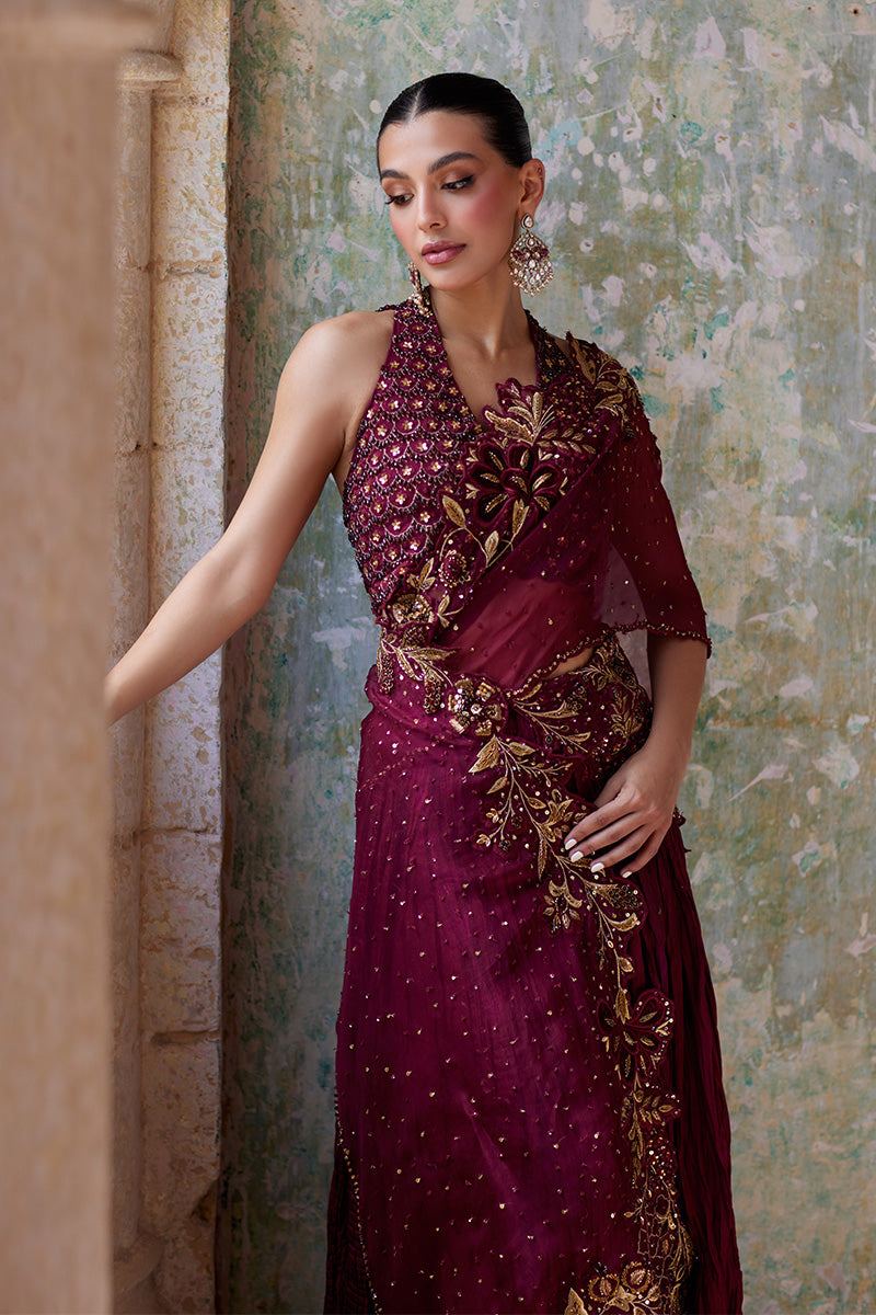 Mina Hassan | Formal Dholki Collection | Layla by Mina Hassan - Designer Dress - Type: Ladies Clothes - Available at Libayah - 100% Original