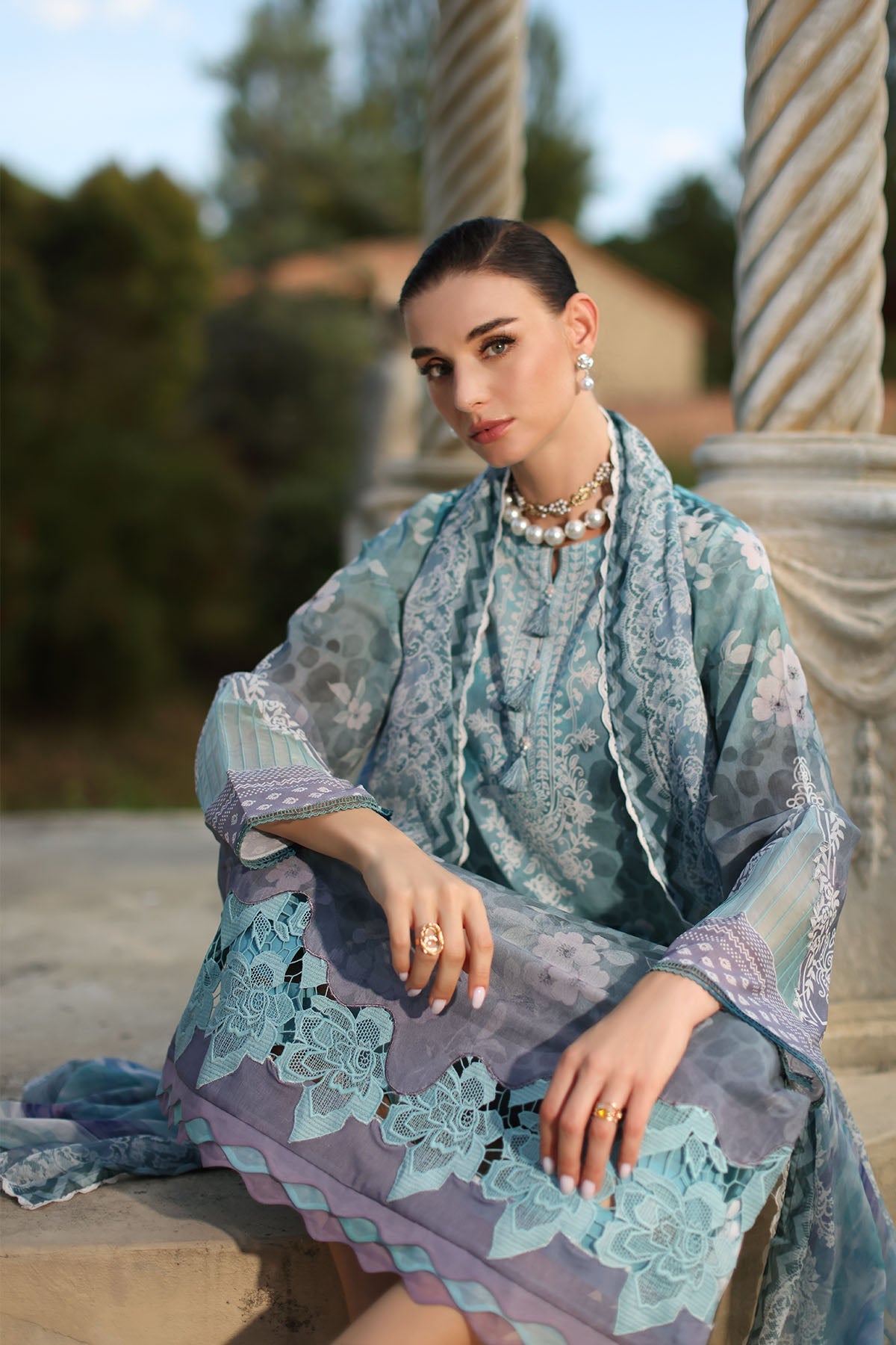 Nureh | Signature Prints 26 | SP-196 by Nureh - Designer Dress  - Type : Ladies Clothes - Available at Libayah - 100% Original 