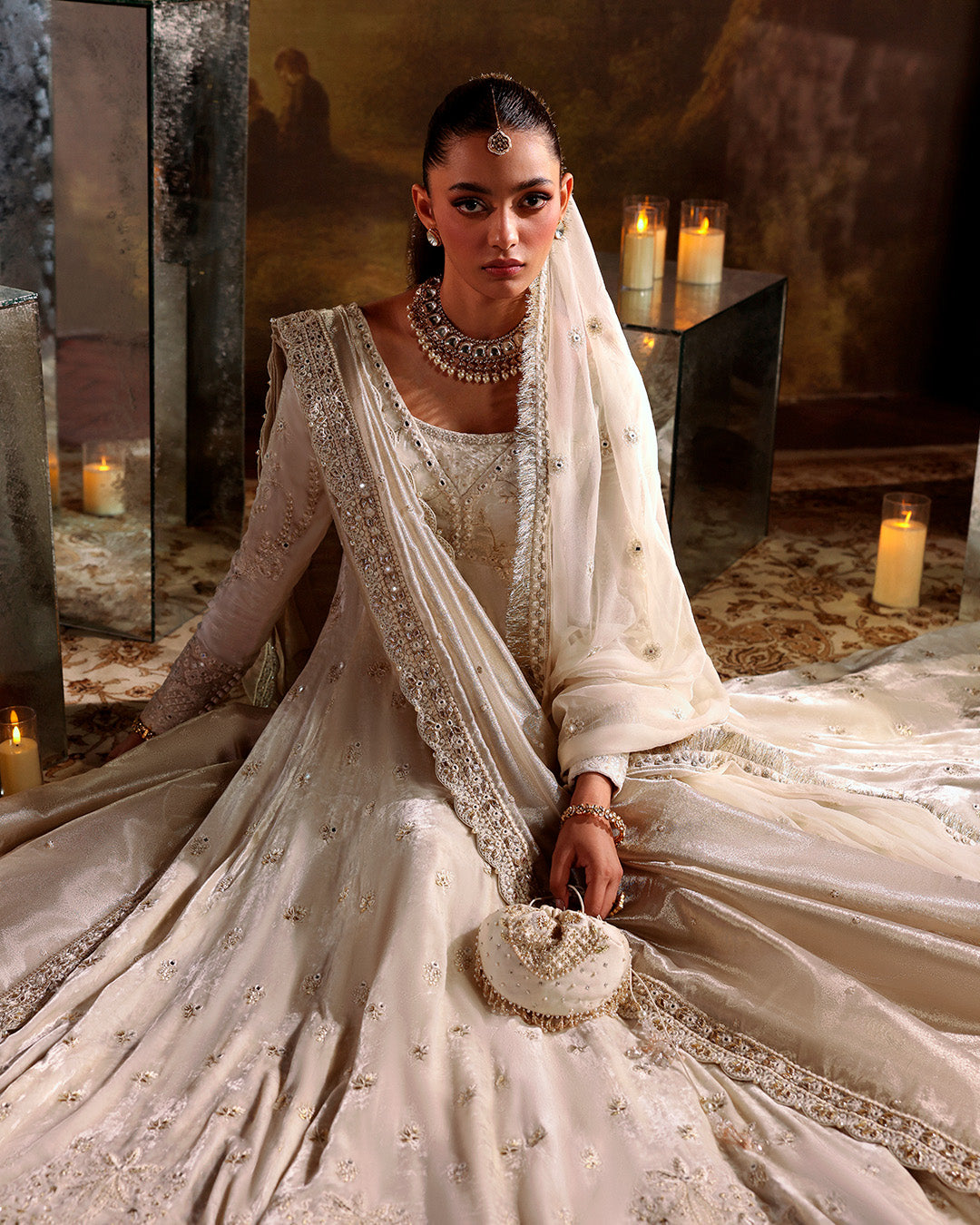 Faiza Saqlain | Zaeva Wedding Formals | Catia by Faiza Saqlain - Designer Dress  - Type : Ladies Clothes - Available at Libayah - 100% Original 