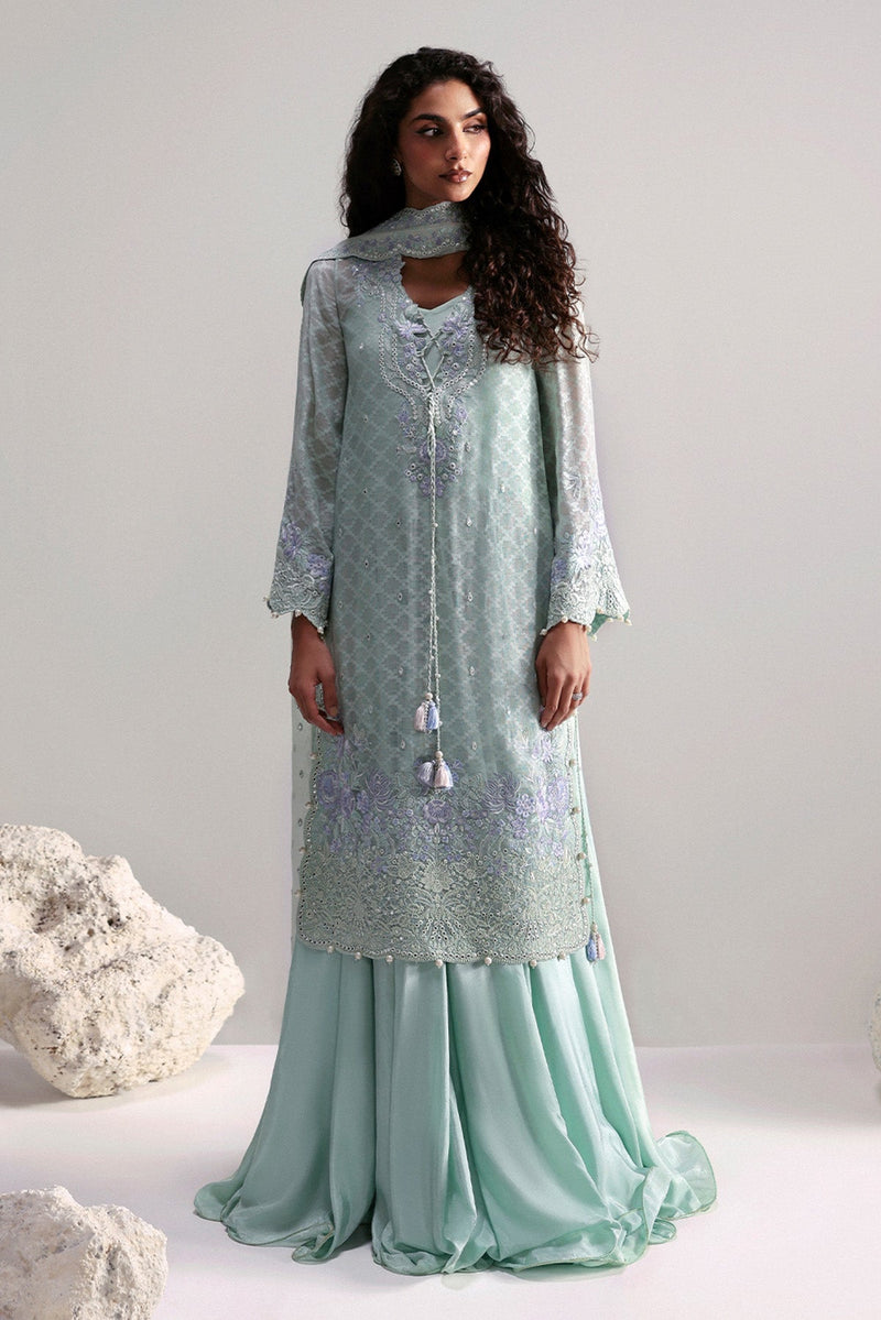 Afrozeh | Slate Ready to Wear | Elysia by Afrozeh - Designer Dress  - Type : Ladies Clothes - Available at Libayah - 100% Original 