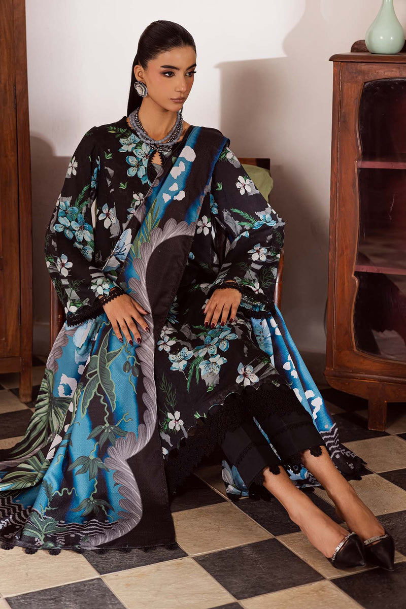 SP-194 – authentic Pakistani dress from the Nureh Linen Jacquard collection for women in the UK.