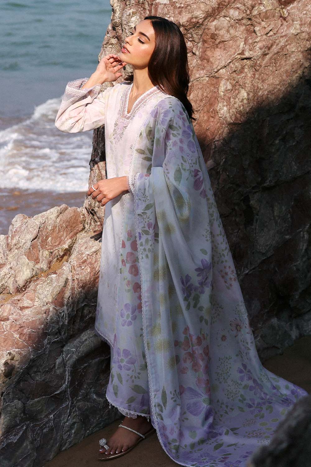 Seran | Afsanah Lawn 25 | HELIN by Seran - Designer Dress - Type: Ladies Clothes - Available at Libayah - 100% Original