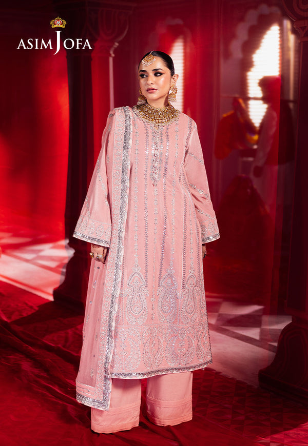 Asim Jofa | Makhmal Formals | AJMV-12 by Asim Jofa - Designer Dress - Type: Ladies Clothes - Available at Libayah - 100% Original