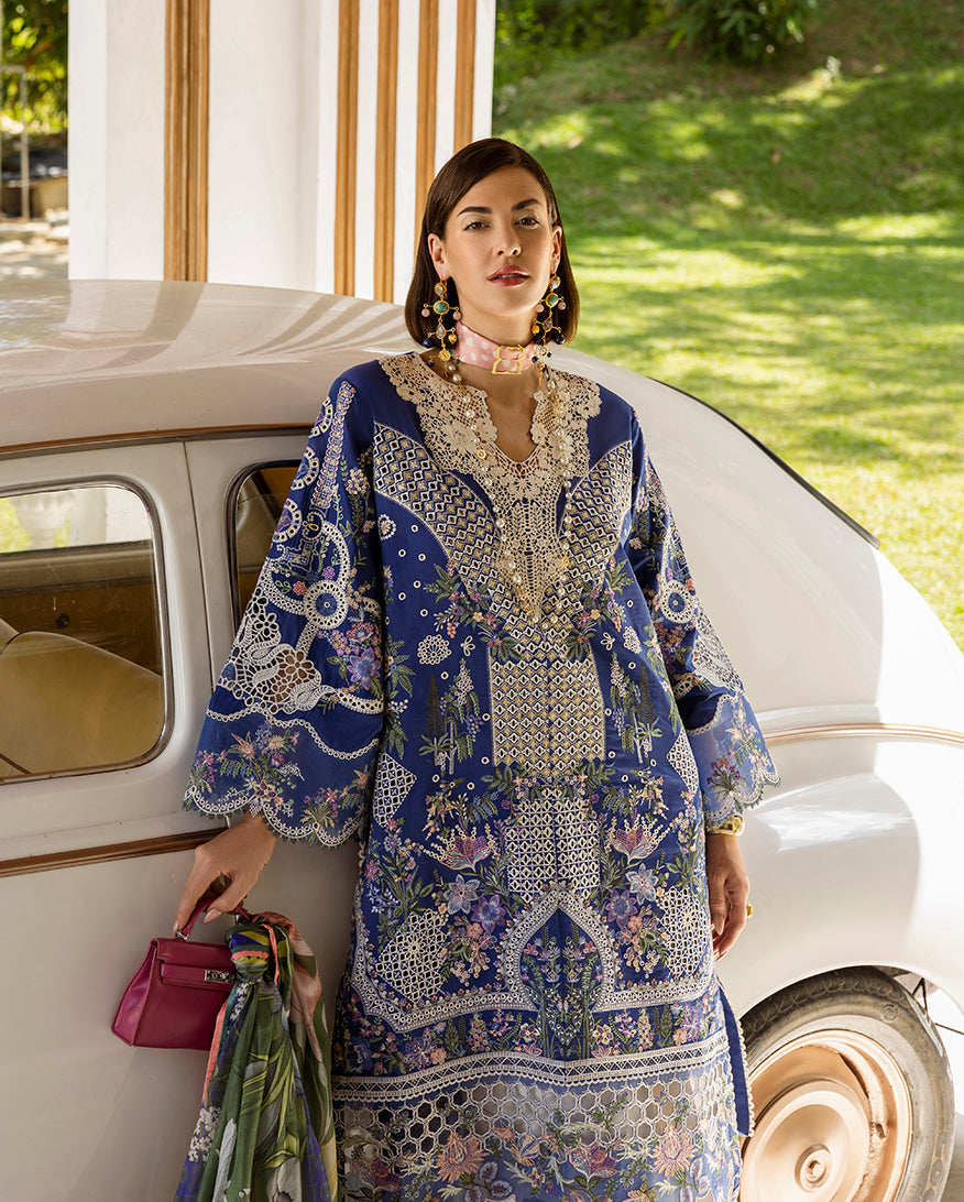 Esmel | Mon Tresor Luxe Lawn 26 | Veni Vidi Amavi by Esmel - Designer Dress - Type : Luxury Dress - Available at Libayah - 100% Original