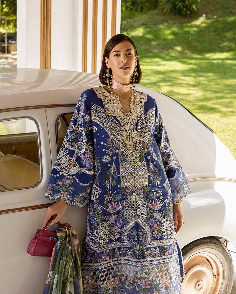 Esmel | Mon Tresor Luxe Lawn 26 | Veni Vidi Amavi by Esmel - Designer Dress - Type : Luxury Dress - Available at Libayah - 100% Original