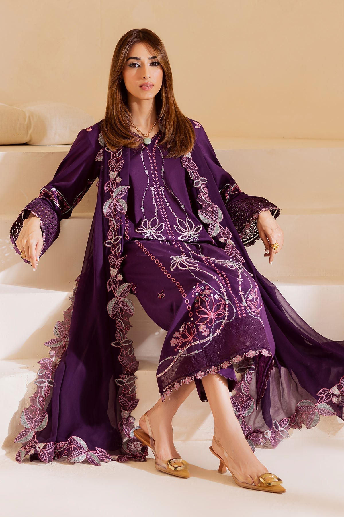 Nureh | Shades of Summer | NP-640 by Nureh - Designer Dress  - Type : Ladies Clothes - Available at Libayah - 100% Original 