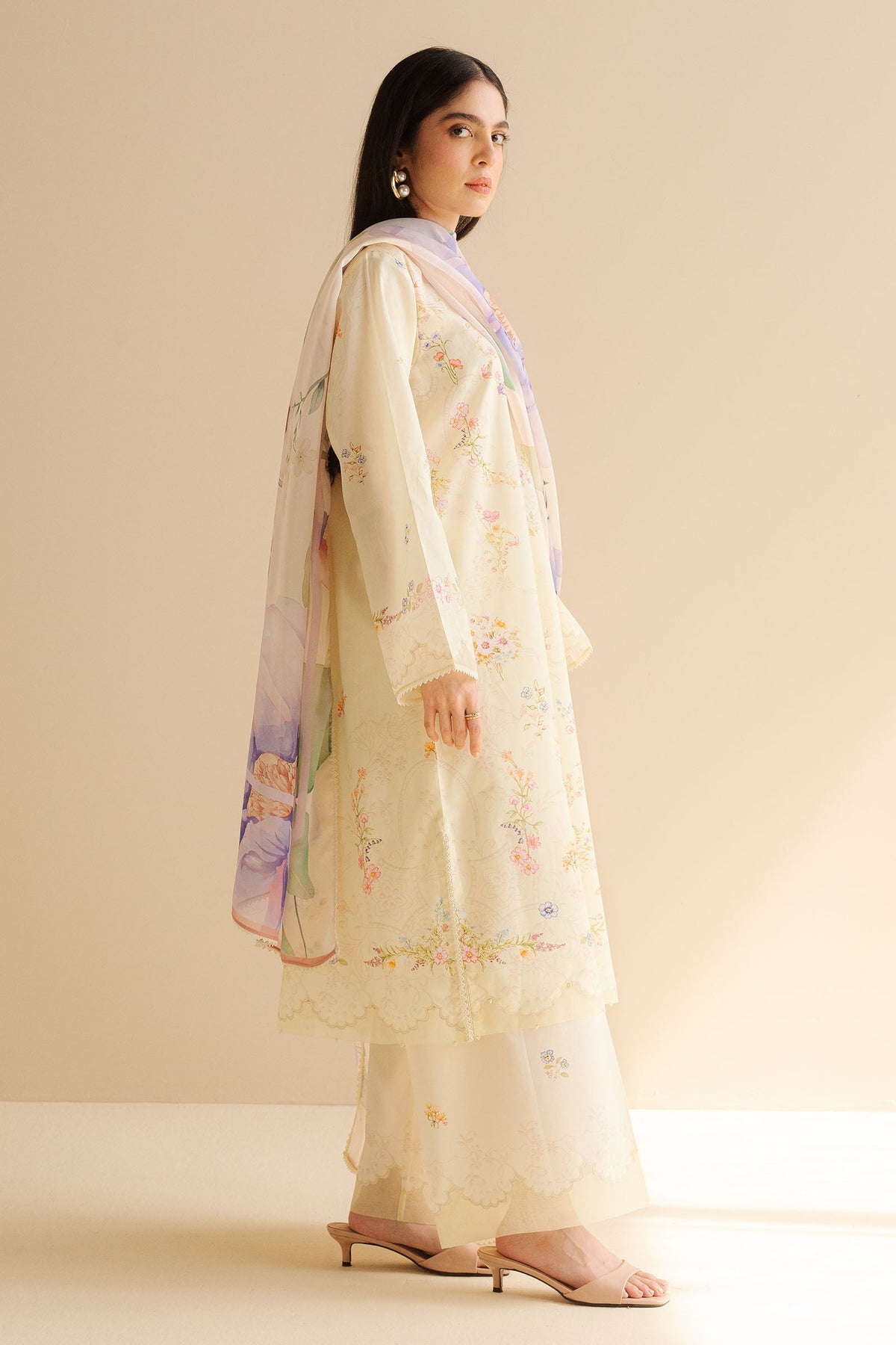 Zara Shahjahan | Coco Prints | Aria-3B by Zara Shahjahan - Designer Dress - Type: Ladies Clothes - Available at Libayah - 100% Original