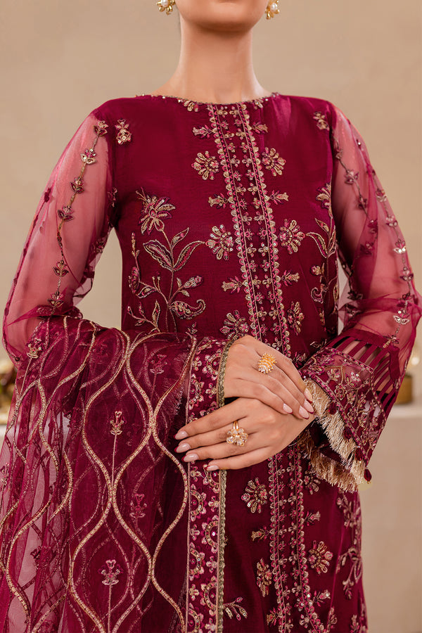 Farasha | Lumiere Luxury Collection 23 |ROUGE PINK by Farasha - Designer Dress - Type: Ladies Clothes - Available at Libayah - 100% Original